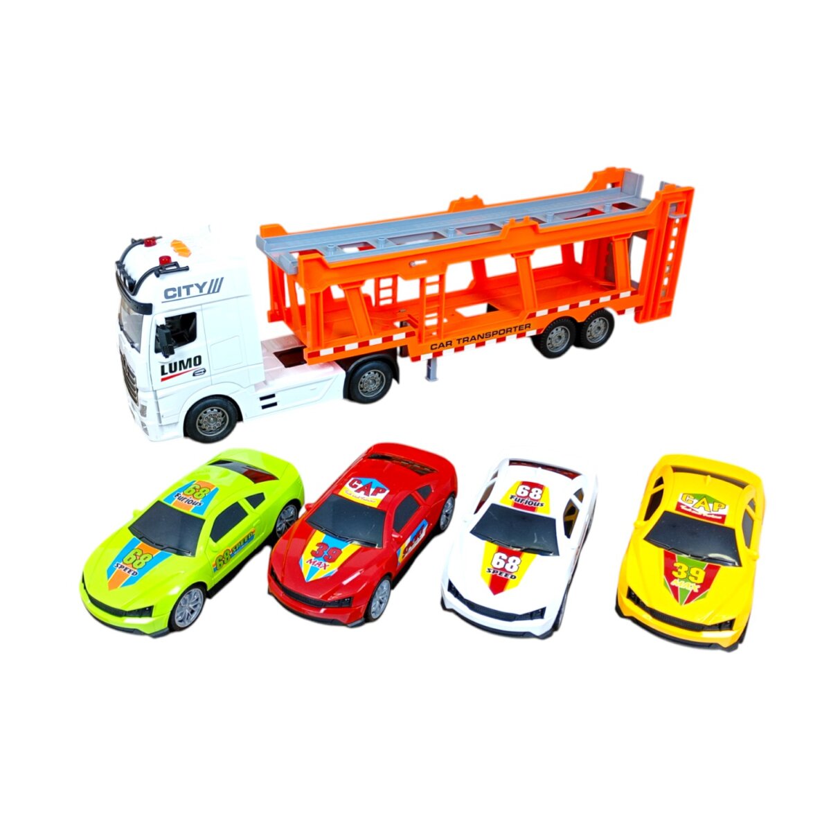 Lumo City Car Transporter Bilayer Truck