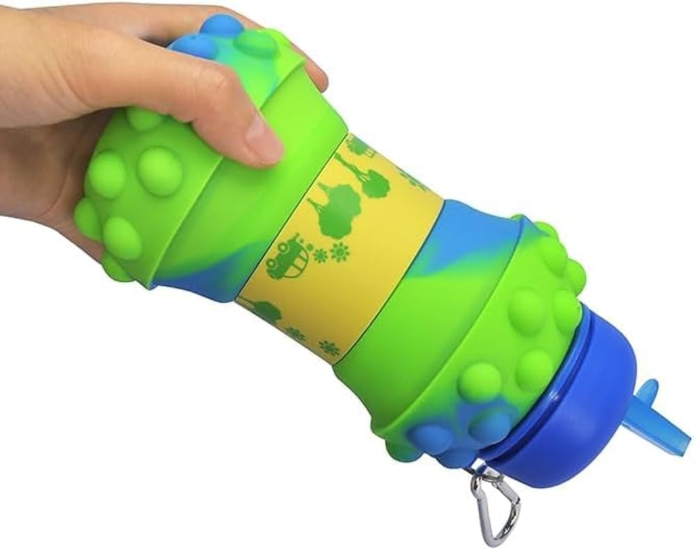 Silicone folding water cup