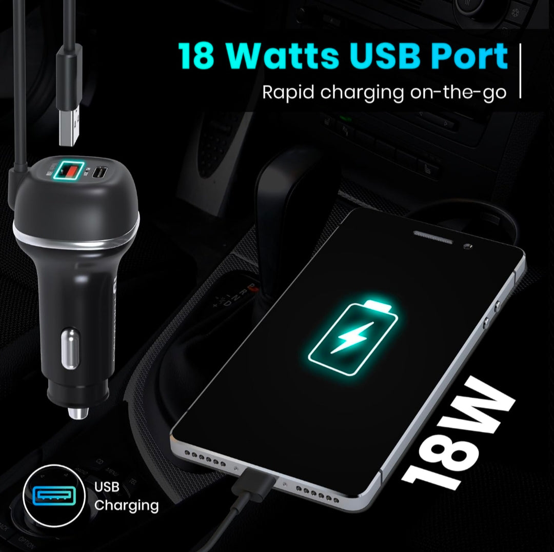 Portronics Car Power 1C