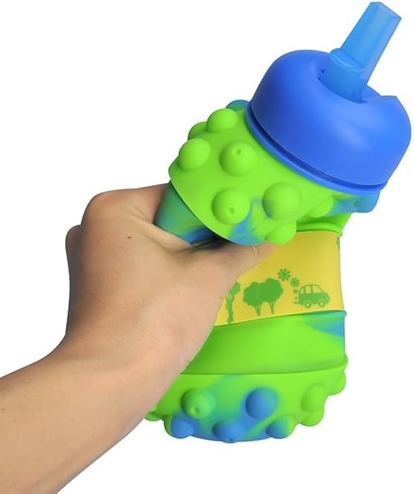 Silicone folding water cup