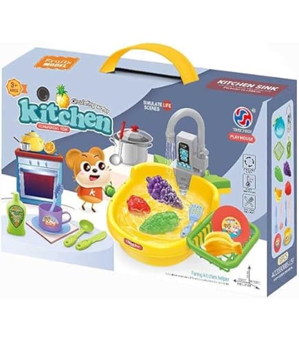 Pineapple Kitchen Sink Toy Set