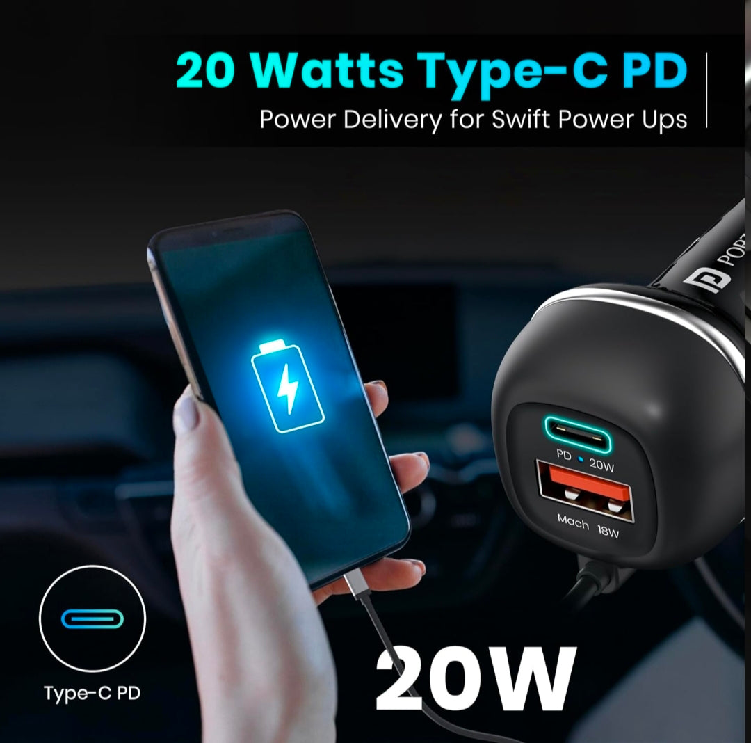 Portronics Car Power 1C