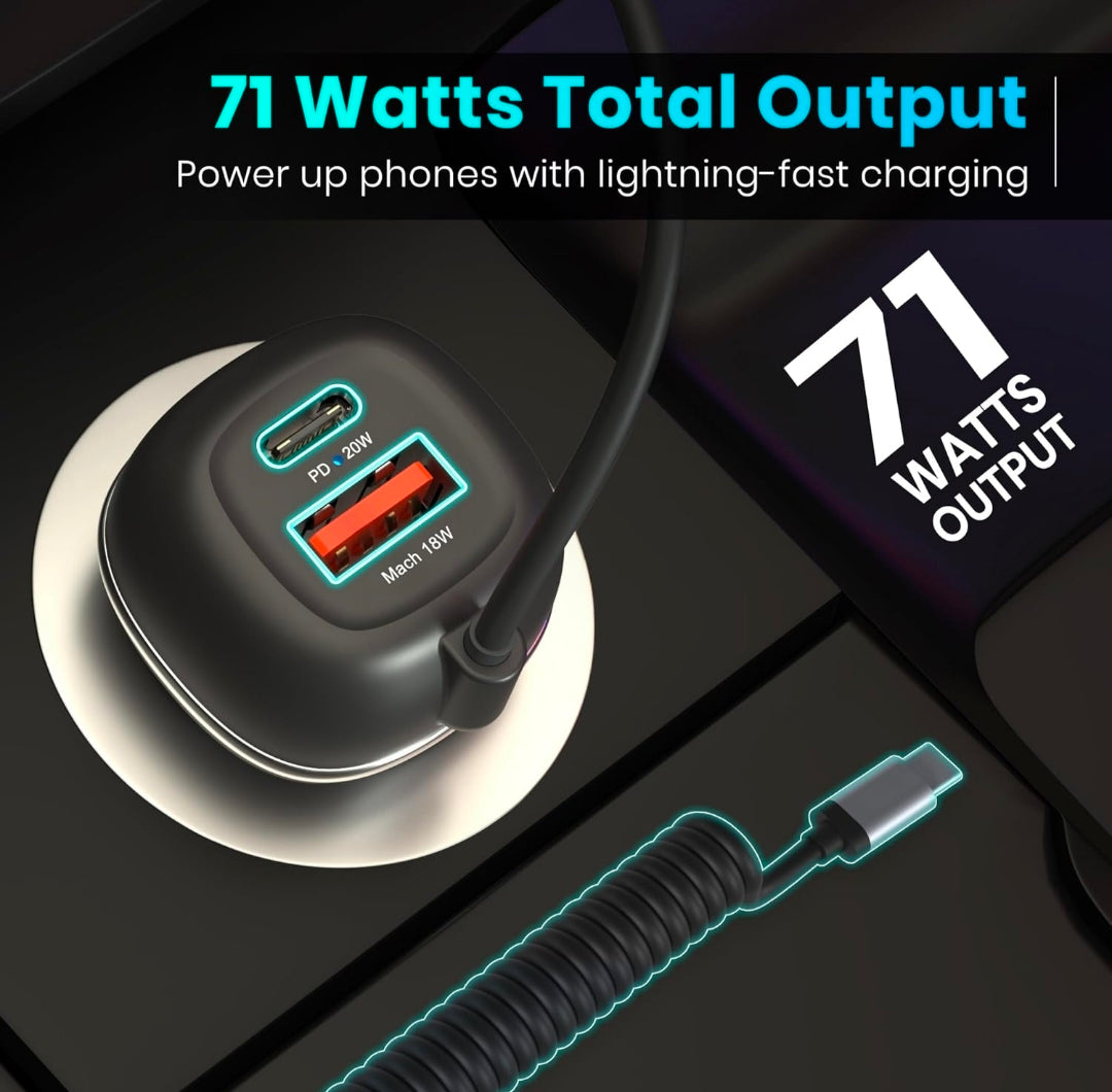 Portronics Car Power 1C