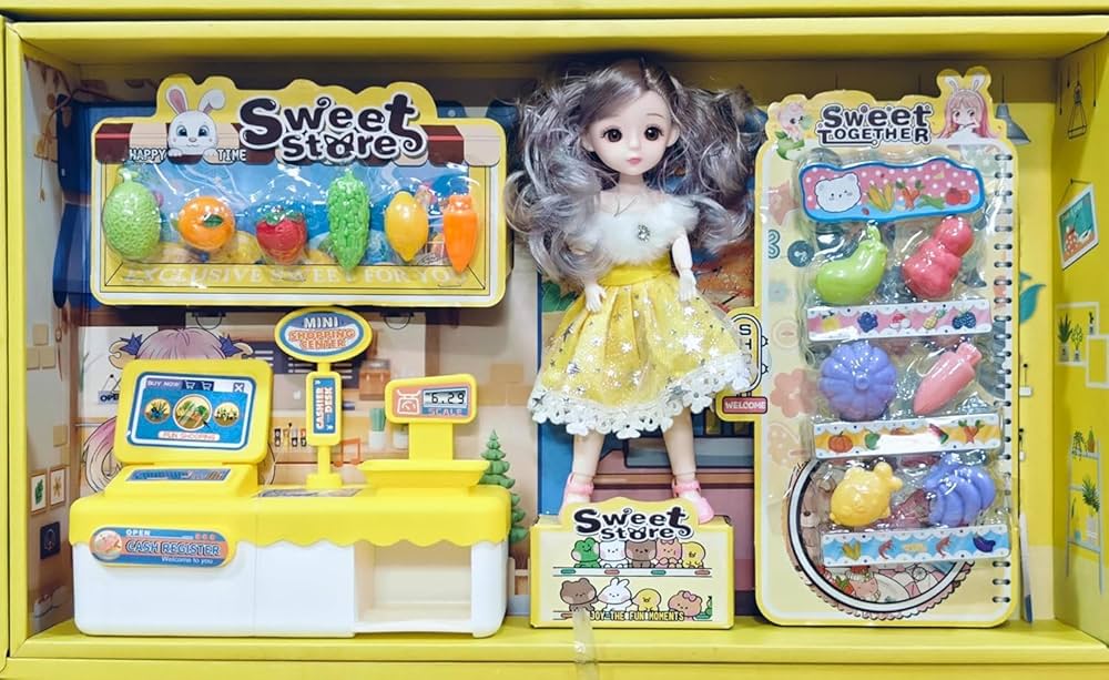 Wonderful Childhood," "Sweet Store," and "Sweet CASHIER