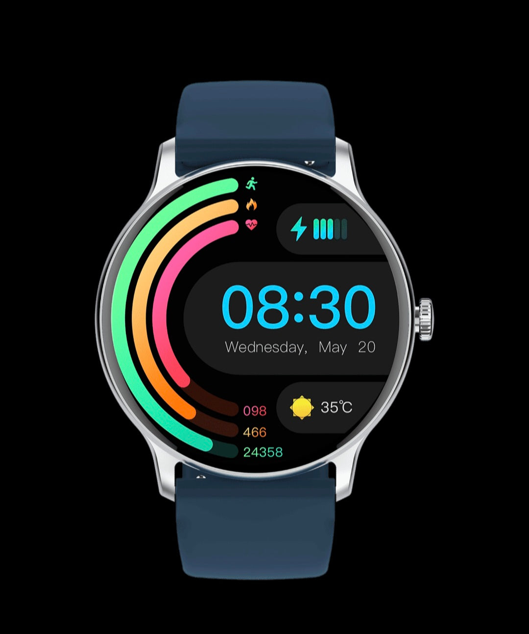 Men watch