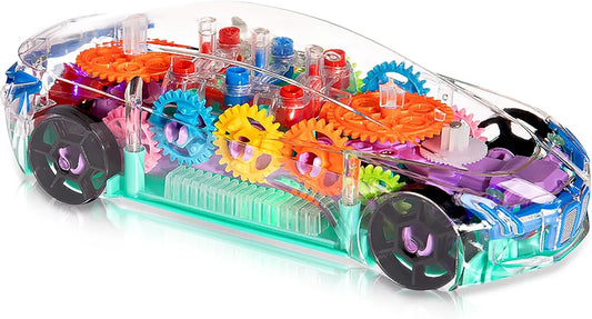 Transparent Mechanical Toy Car 😍