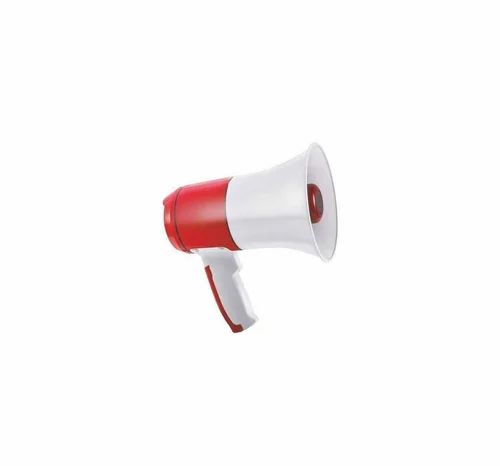 Handheld Megaphone with Recorder and USB/Memory Card Input.