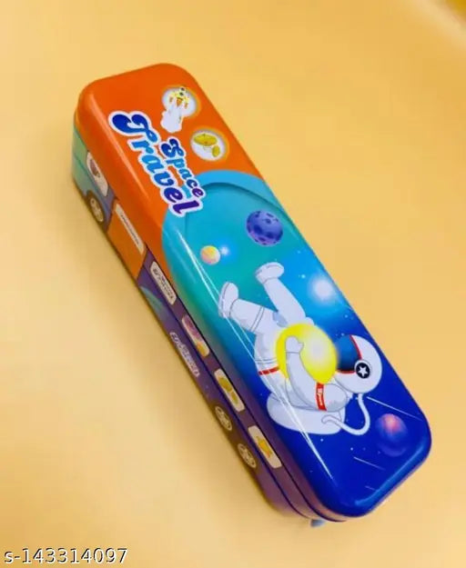 Space travel Bus-shaped Pencil Box