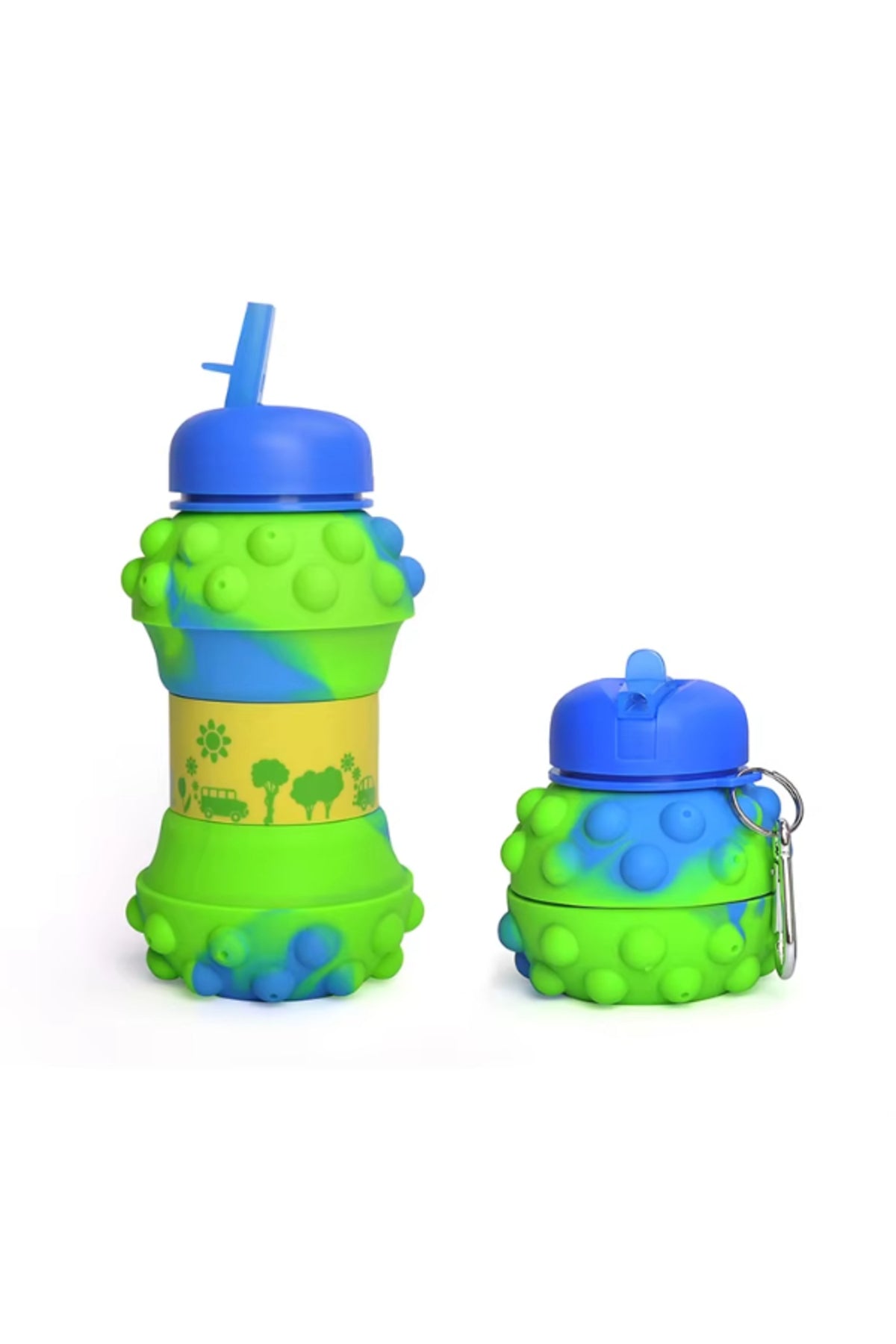 Silicone folding water cup