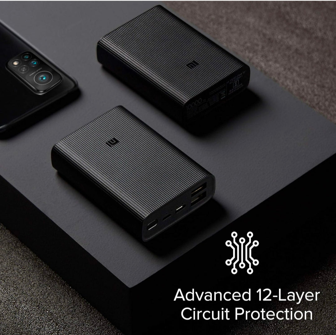 Mi Pocket Power Bank Pro with 10000mAh capacity