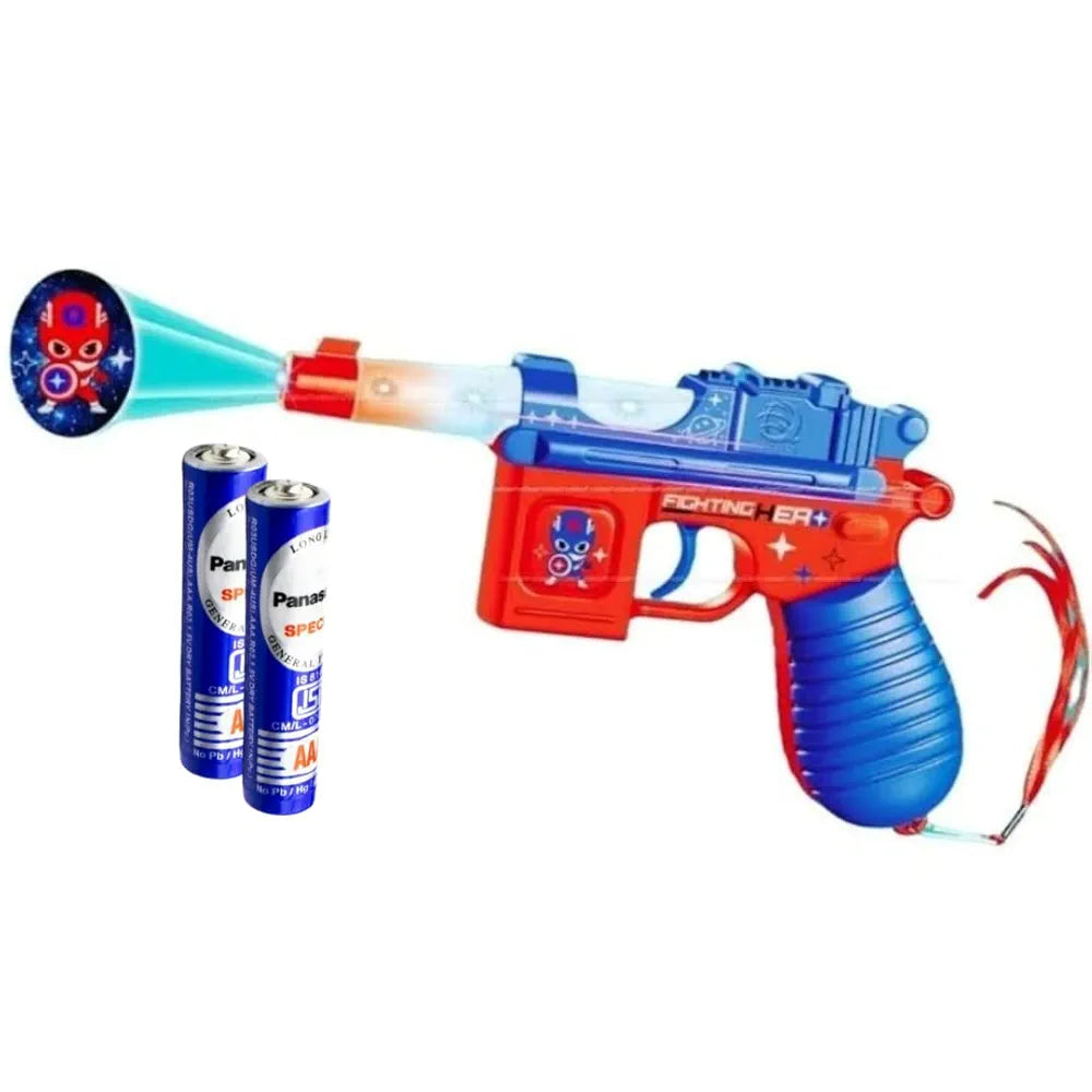 Toy gun & Fighting Hero