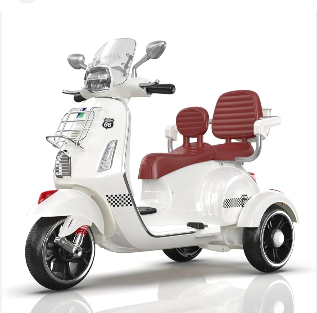Double seater scooter
