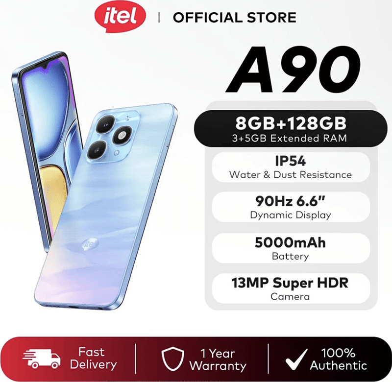 Itel A90 smartphone