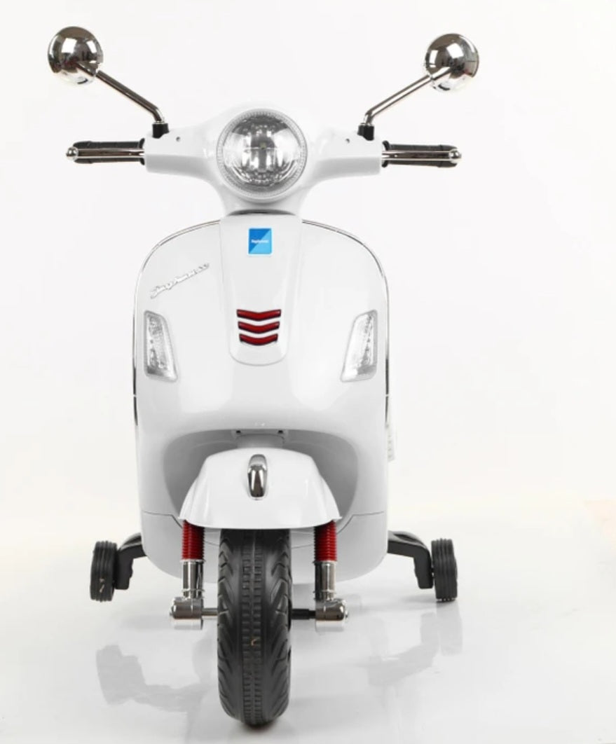 Vespa Rechargeable Battery Operated Scooter for Kids.