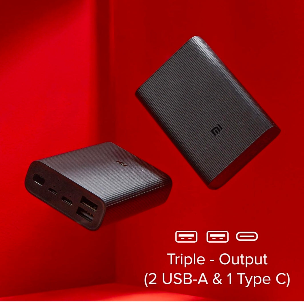 Mi Pocket Power Bank Pro with 10000mAh capacity