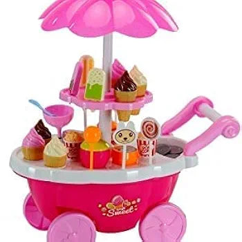 VERYKE Ice-Cream Toy Cart Play Set