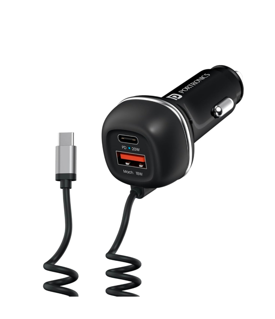 Portronics Car Power 1C