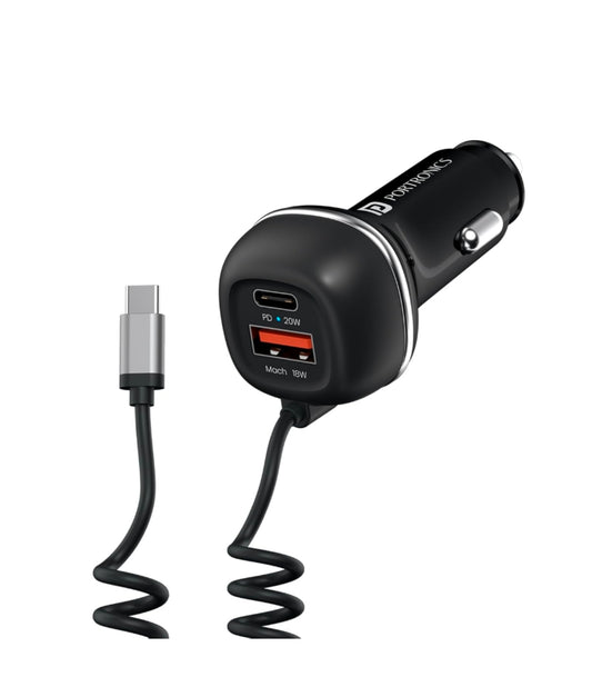 Portronics Car Power 1C