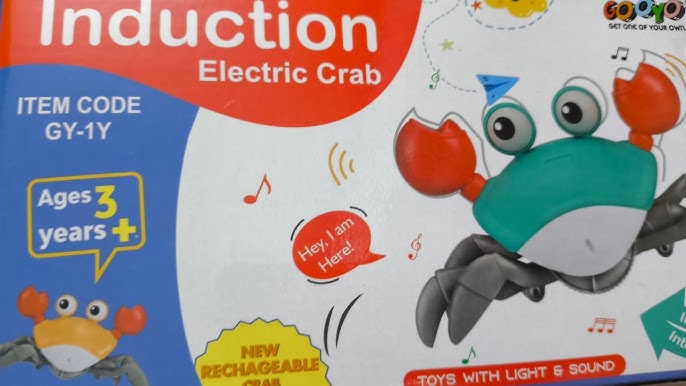 Electric Crab toy