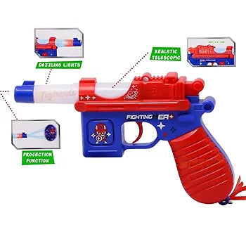 Toy gun & Fighting Hero