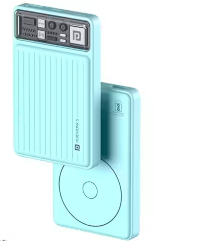 Portronics Luxcell Wireless Mini 10K Power Bank