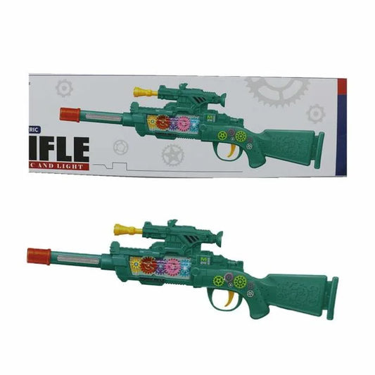 Rifle music and light