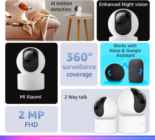 Xiaomi 360° Home Security Camera 1080p 2i